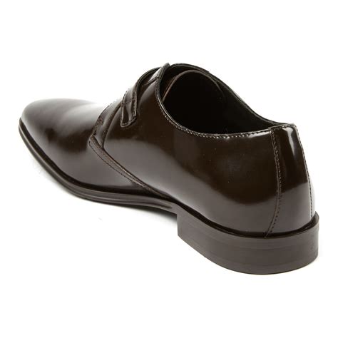 versace collection sleek monkstrap derby|Sleek Monkstrap Derby // Brown (Euro: 43) .